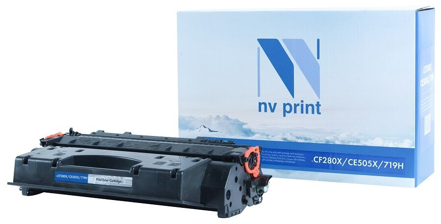 

Картридж черный NVPrint LaserJet Pro, NV-CF280X/CE505X/719H