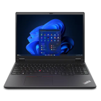 Ноутбук /  Lenovo ThinkPad P16v G2 16&quot; WUXGA (1920 x 1200) IPS, Intel Core Ultra 7 155H, Intel Arc Graphics, 16GB DDR5, 512GB PCIe M.2 SSD, Wi-Fi 6, Wired Ethernet, 1080P FHD RGB Cam, 90Wh, Backlit Keys, Win 11 Pro, Black ( EN_kbd , 3pin cable)