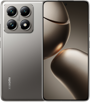 Xiaomi 14T Pro Titan Gray (2407FPN8EG), 16,9 cm (6.67") 20:9 2712x1220, 1x3.4 ГГц + 3x2.85 ГГц + 4x2.0 ГГц, 8 Core, 12 GB, 1024 GB, 50 МП + 50 МП + 12 МП / 32Mpix, 2G, 3G, LTE, 5.4, Wi-Fi, NFC, GPS  /  A-GPS, ГЛОНАСС, Galileo, Beidou, Type C (USB OTG), 50