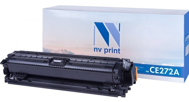 

Картридж желтый NVPrint Color LaserJet, NV-CE272AY