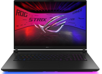 Ноутбук /  ASUS ROG Strix SCAR 18 G835LW-SA037 18&quot;(2560x1600 mini LED) / Intel Core Ultra 9 275HX(2.7Ghz) / 32768Mb / 1024PCISSDGb / noDVD / Ext:NVIDIA GeForce RTX 5080(16384Mb) / Cam / BT / WiFi / 90WHr / war 1y / 3.3kg / Off Black / noOS