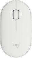 Мышь Logitech Pebble M350 910-005716, цвет белый