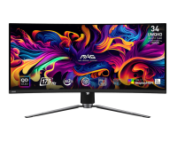 Монитор MSI 341CQP QD-OLED черный