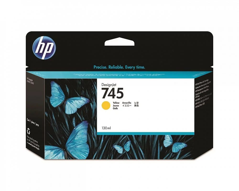 

Картридж желтый HP Inc. 745, F9J96A