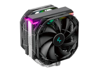 Вентилятор Deepcool AS500 PLUS RTL {6} (727071) (Height 164mm, 6mm x 5pcs, Fan 140mm*2, 500;1200RPM ±10%, < 29.2 dB(A), 4-pin PWM, TDP 220W, Screw, Socket AMD AM4, Intel LGA 2066 / 2011-v3 / 2011 / 1700 / 1200 / 115x) {8}
