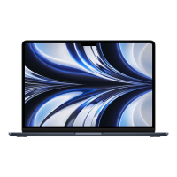 Ноутбук Apple MacBook Air 2022 (M2) 13-inch Apple M2 (черный)