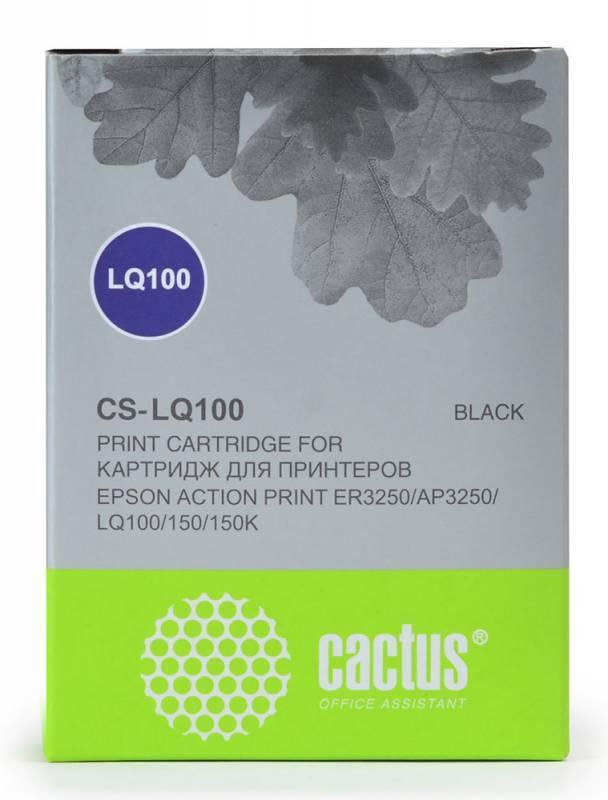 

Картридж черный Cactus CS-LQ100