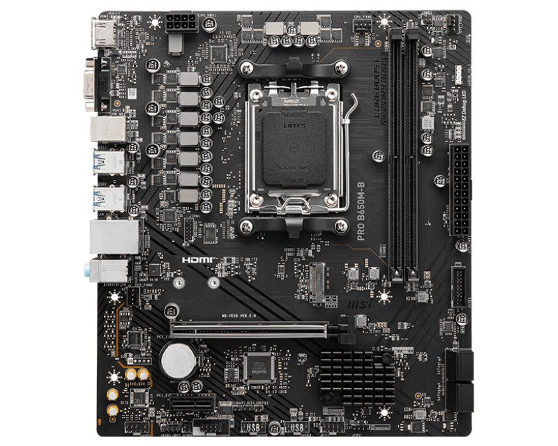 

Материнская плата MSI AMD B650 PRO B650M-B