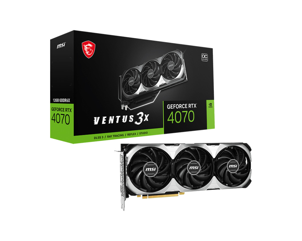 

Видеокарта MSI GeForce RTX 4070 12 Б Retail