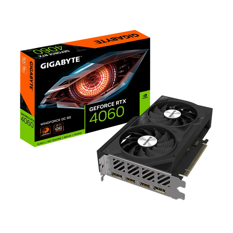 Видеокарта Gigabyte GeForce RTX 4060 8 Б Retail