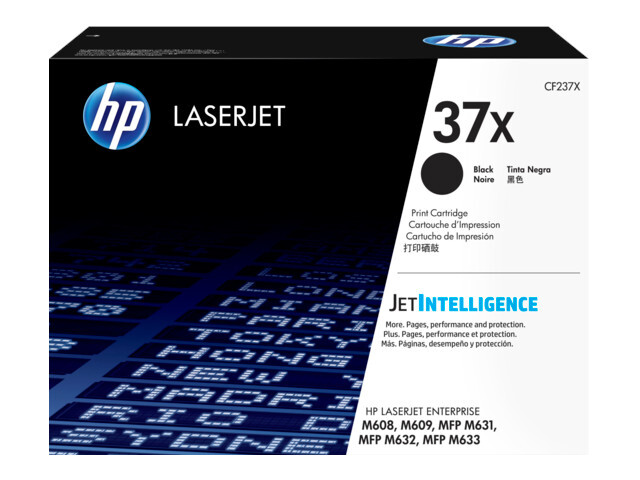 HP 37X High Yield Black Original LaserJet Toner Cartridge HP Inc. - фото 1