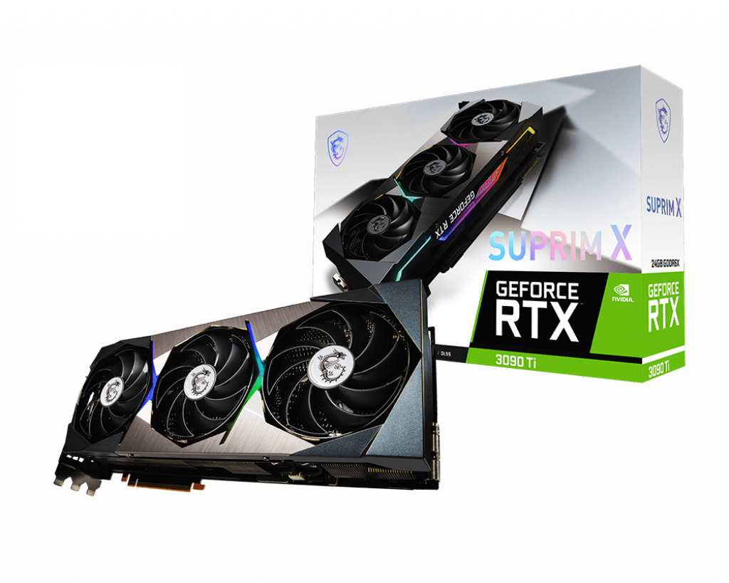 

Видеокарта MSI GeForce RTX 3090 Ti 24 Б Retail