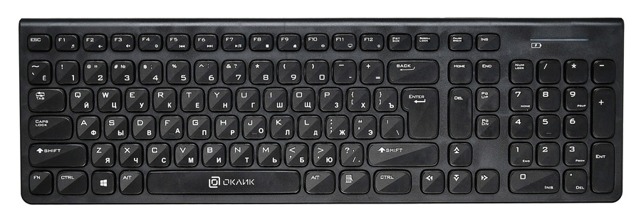 

Клавиатура Oklick KeyBoard 880S 1061999, цвет черный