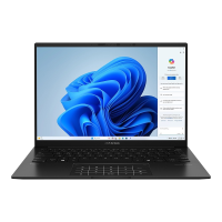 Ноутбук / ASUS UM3406KA-PP181 14"(2880x1800 OLED 16:10) / AMD Ryzen AI 7 350(2Ghz) / 32768Mb / 1024SSDGb / noDVD / Int:AMD Radeon / Cam / BT / WiFi / 75WHr / war 1y / 1.2kg / Jade Black / DOS + чехол