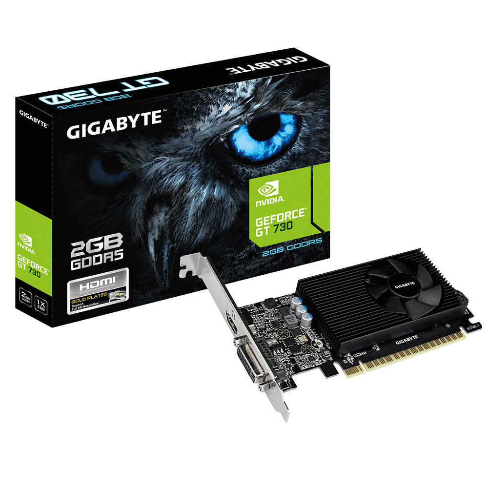Видеокарта Gigabyte GeForce GT 730 2 Б Retail