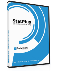 StatPlus:mac 7.0 AnalystSoft Inc.