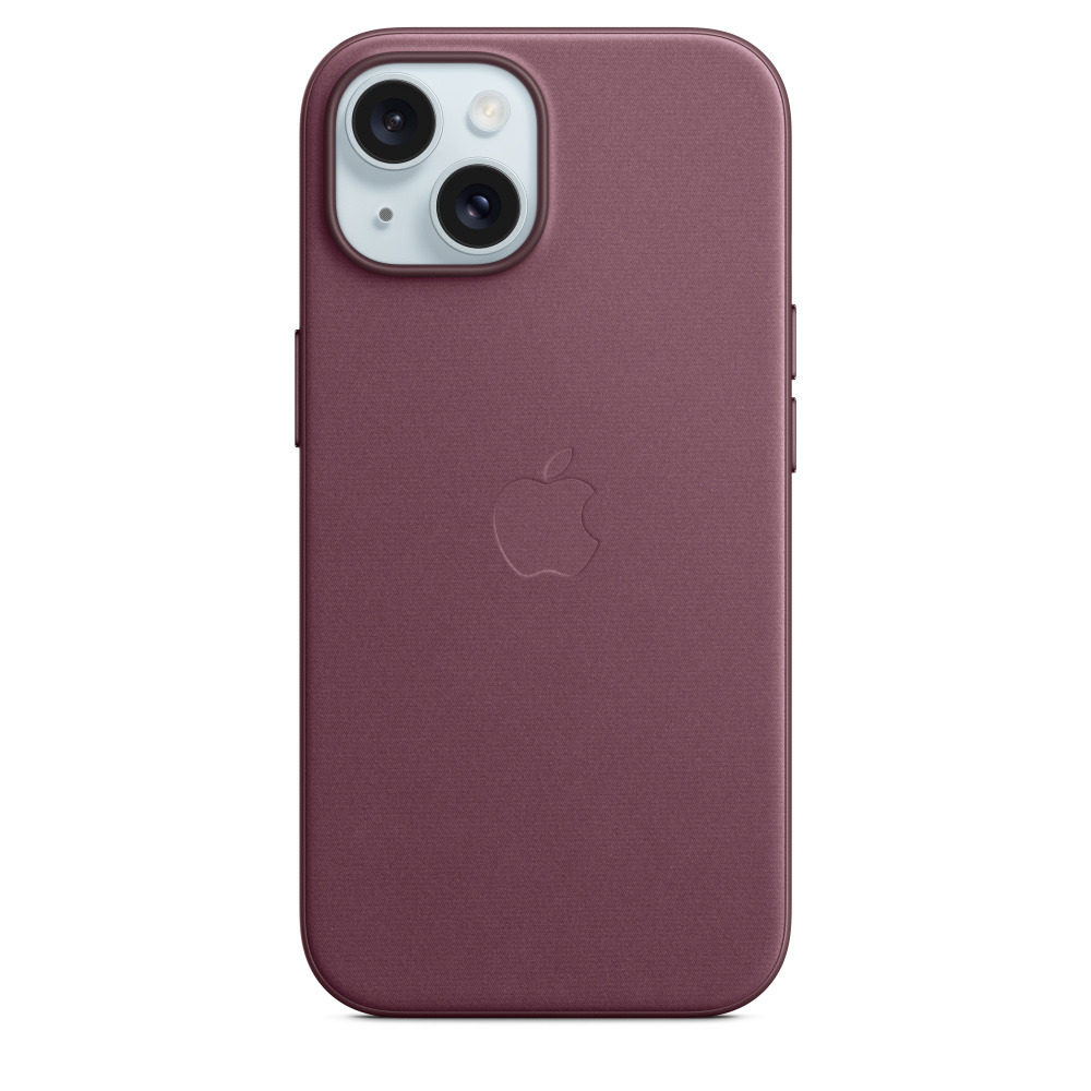 Чехол (клип-кейс) Apple для Apple iPhone 15 MT3E3FE/A with MagSafe Mulberry Apple - фото 1