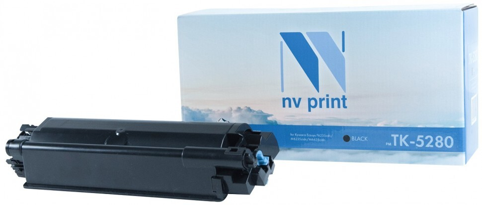 Тонер-картридж черный NVPrint для Kyocera, NV-TK-5280BK