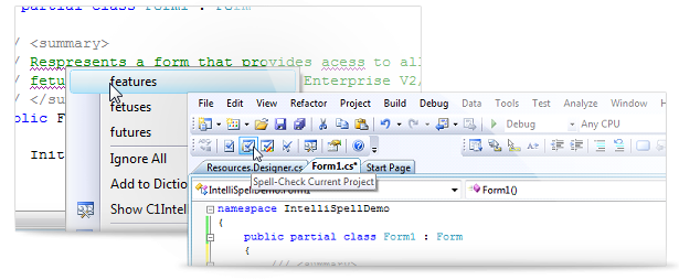 

ComponentOne IntelliSpell