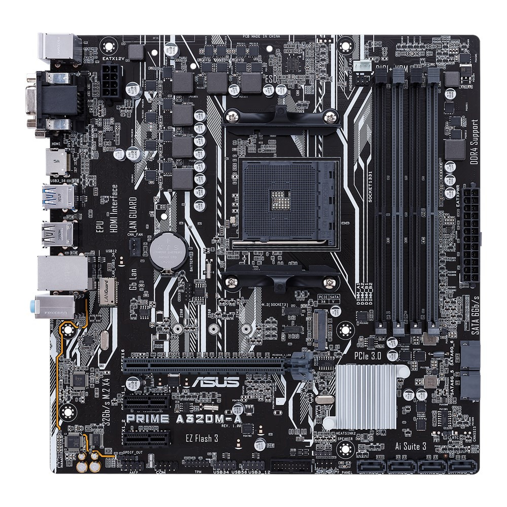 

Материнская плата ASUS AMD A320 PRIME A320M-A