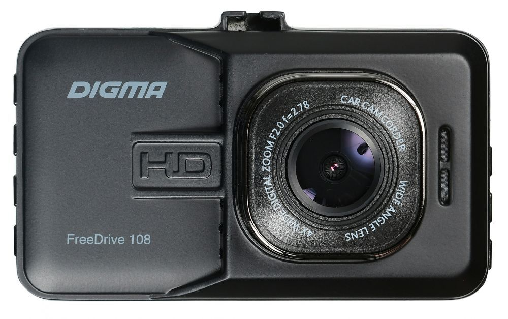 Видеорегистратор Digma FreeDrive 108 черный 1080x1920 1080p 140гр. NTK96223 DIGMA
