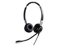 Гарнитура Jabra BIZ BIZ 2400 II Duo, цвет черный / серебристый