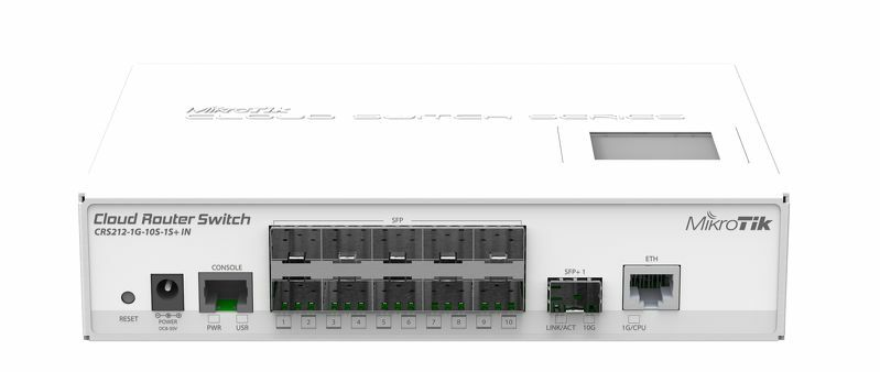 

Коммутатор MikroTik CRS212-1G-10S-1S