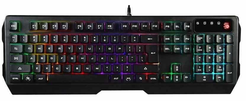 

Клавиатура A4tech Bloody Q135 Neon Q135, цвет черный