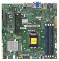 Материнская плата SUPERMICRO LGA 1151 Intel C246 X11SCZ-F