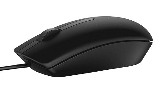 

Мышь Dell Technologies MS116 570-AAIR, цвет черный