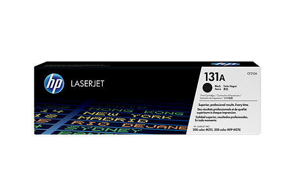 

Тонер-картридж черный HP Inc. 131A, CF210A