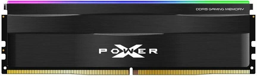 Память DDR5 16GB 5600MHz Silicon Power SP016GXLWU560FSF Xpower Zenith RGB RTL Gaming PC5-44800 CL40 DIMM 288-pin 1.25В kit single rank с радиатором Ret Silicon Power