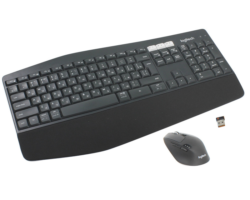 

Клавиатура + мышь Logitech MK850 Performance клав:черный мышь:черный USB slim Multimedia (920-008226)