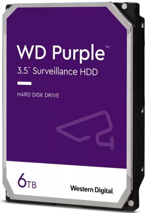 

Жесткий диск Western Digital Purple 3.5 6Tb 5.64K SATA3