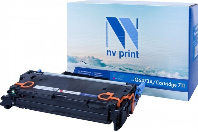 

Картридж пурпурный NVPrint Color LaserJet, NV-Q6473A/711M