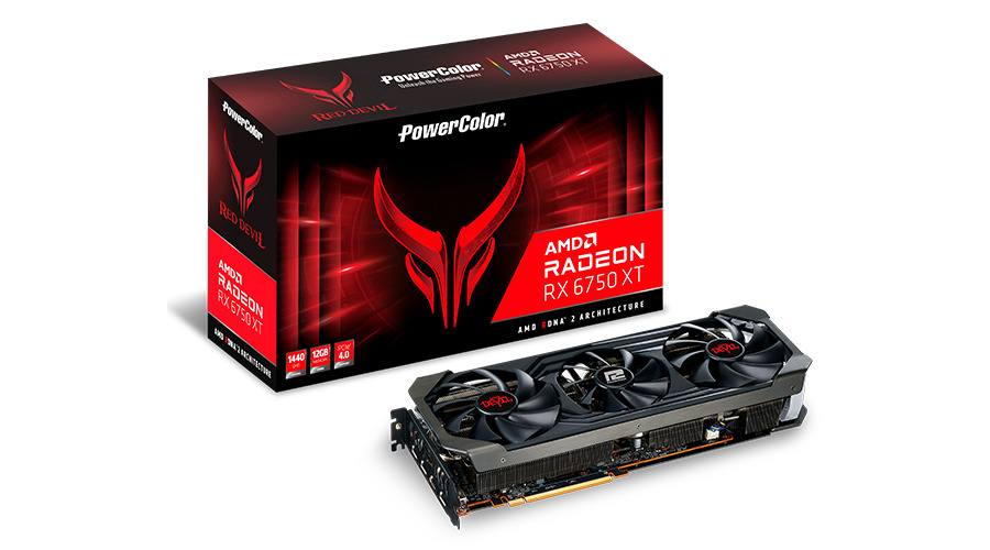 Видеокарта PowerColor Radeon RX 6750 XT