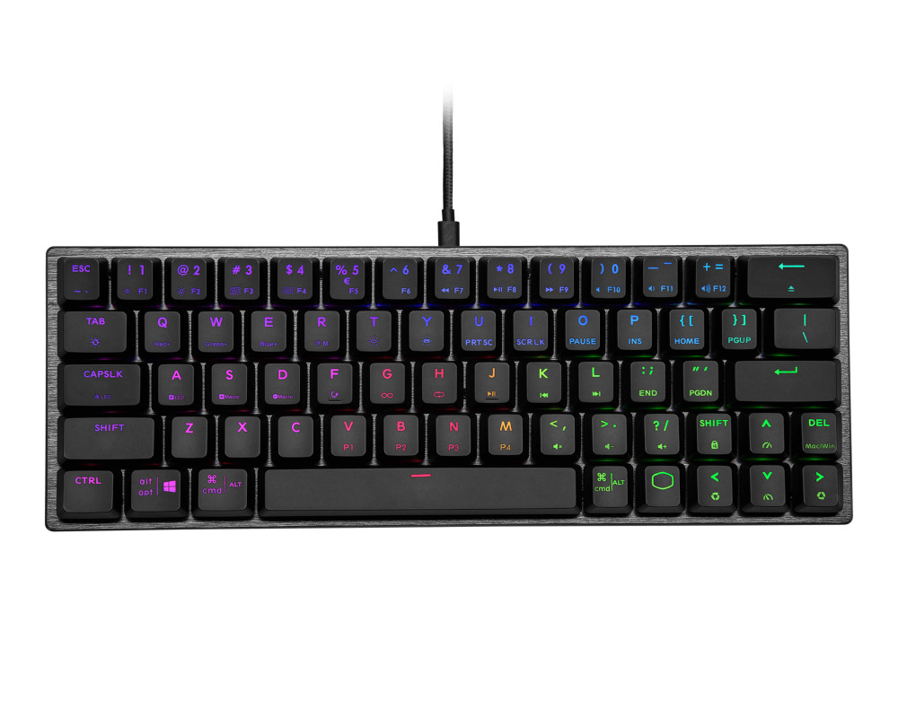 

Клавиатура Cooler Master Keyboard SK620 SK-620-GKTM1-RU, цвет черный