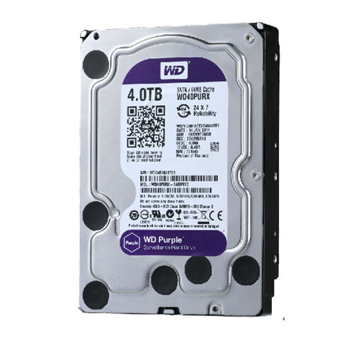 Жесткий диск  Western Digital Purple 3.5 PURX 4TB 7.2K SATA3