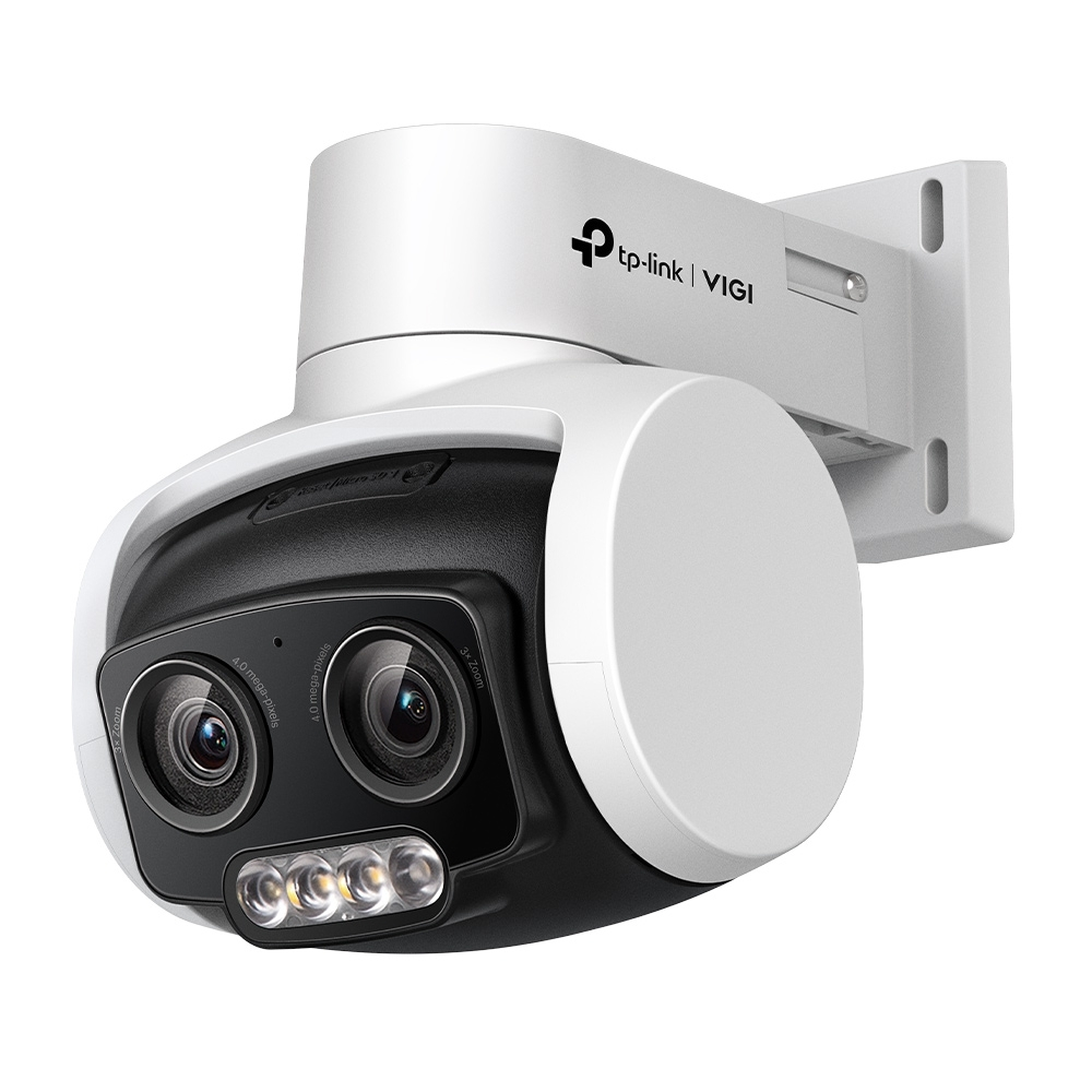 Уличная PTZ?камера 4 Мп с двумя объективами и цветным ночным видением/ 4MP Dual-Lens Varied Focal Full-Color Pan/Tilt Network Camera TP-LINK - фото 1
