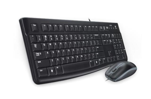 Комплект клавиатура и мышка MK120 Logitech Logitech - фото 1