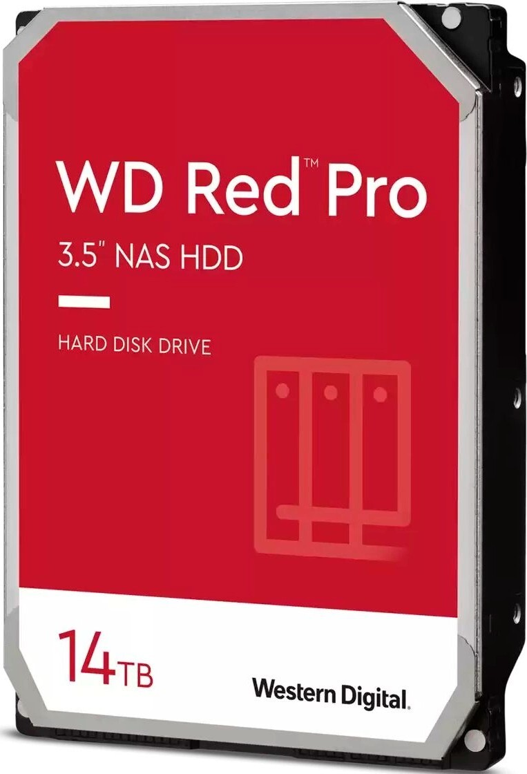 Жесткий диск  Western Digital Red PRO for NAS 3.5 KFGX 14TB 7.2K SATA3 Western Digital