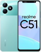 Смартфон realme C51 128 ГБ зеленый