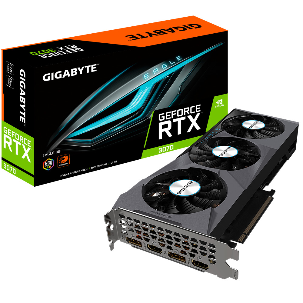 

Видеокарта Gigabyte GeForce RTX 3070 8 Б Retail