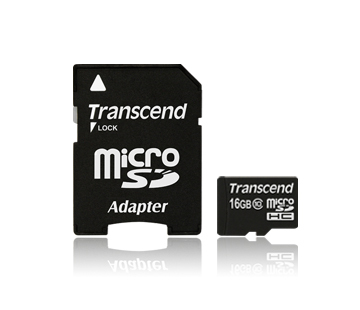 Карта памяти TRANSCEND MicroSDHC Class10 TRANSCEND