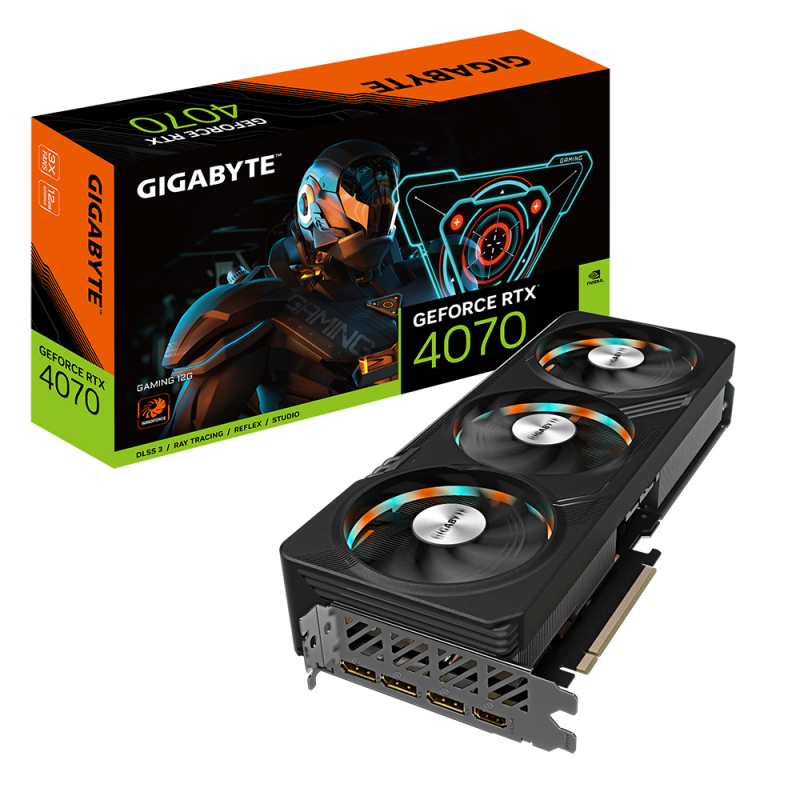 

Видеокарта Gigabyte GeForce RTX 4070 12 Б Retail