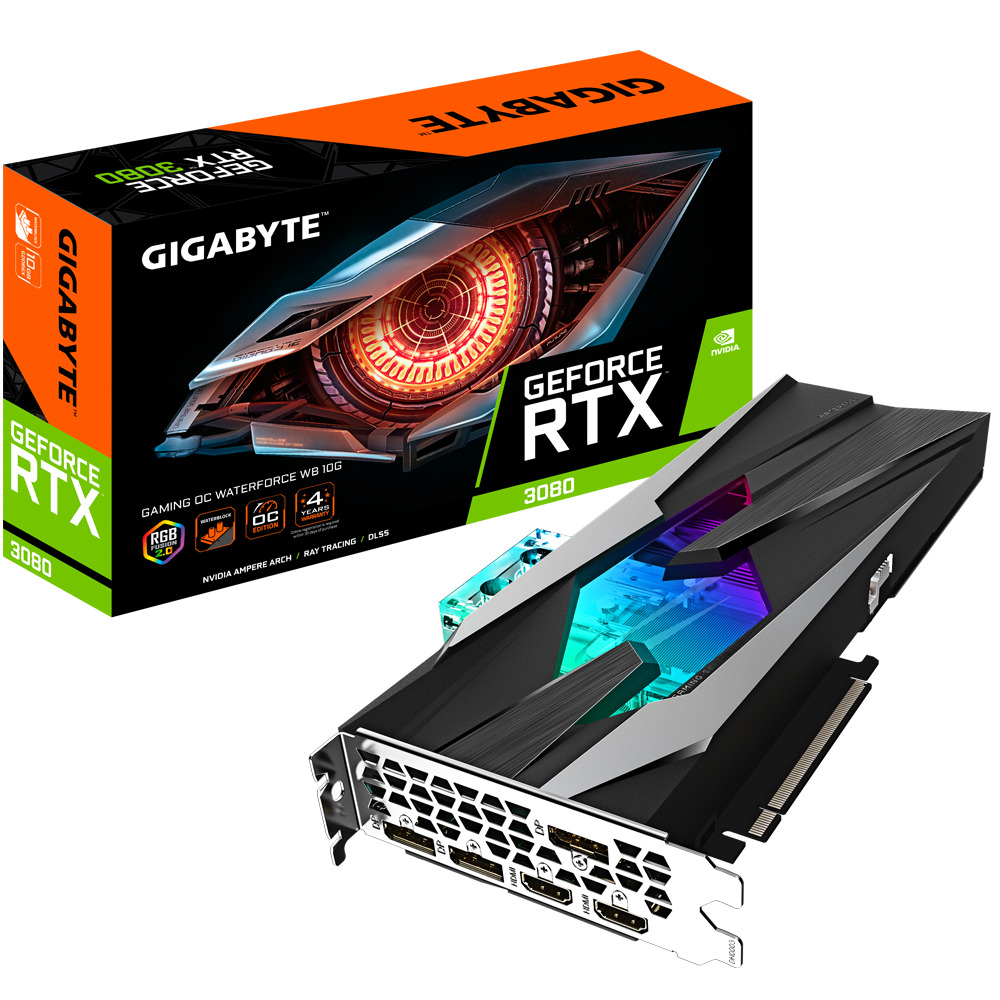 

Видеокарта Gigabyte GeForce RTX 3080 10 Б Retail rev. 1.0
