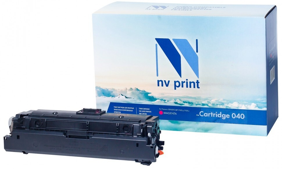 

Картридж пурпурный NVPrint i-Sensys, NV-040M