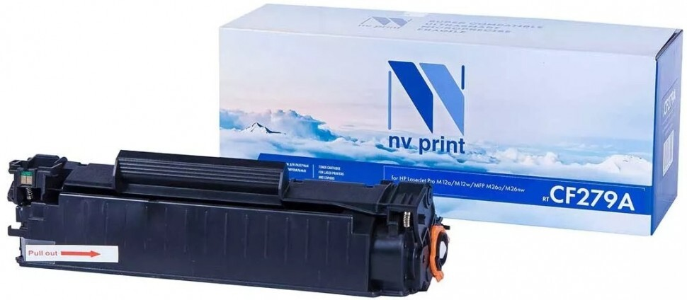 

Картридж черный NVPrint LaserJet Pro, NV-CF279A