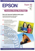 Бумага Epson Glossy Photo Paper, C13S041316
