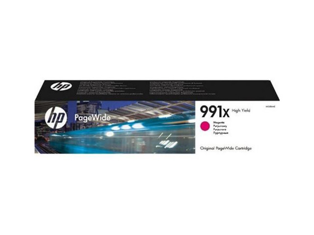 Cartridge HP 991X Original PageWide, увеличенной емкости (16 000 стр.), пурпурный HP Inc. - фото 1